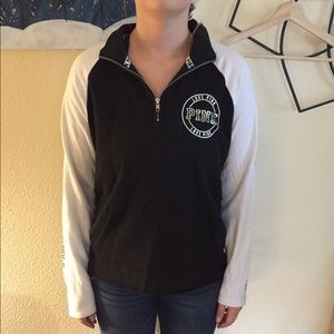 Vs PINK 1/4 zip